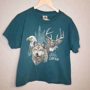 Vintage single stitch Colorado tee